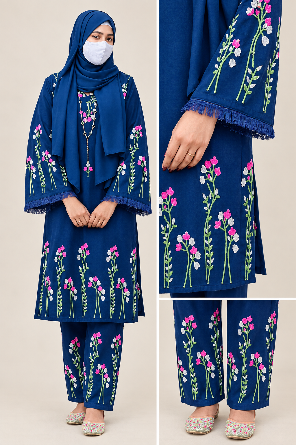Hem and trouser detail